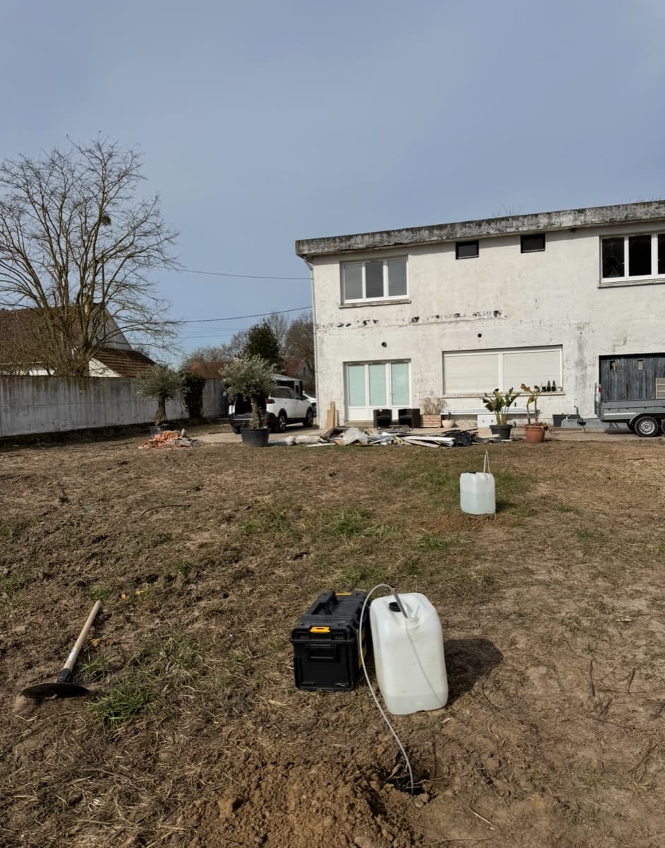 Test de perméabilité — Réhabilitation à Beaulieu-sur-Loire (45)