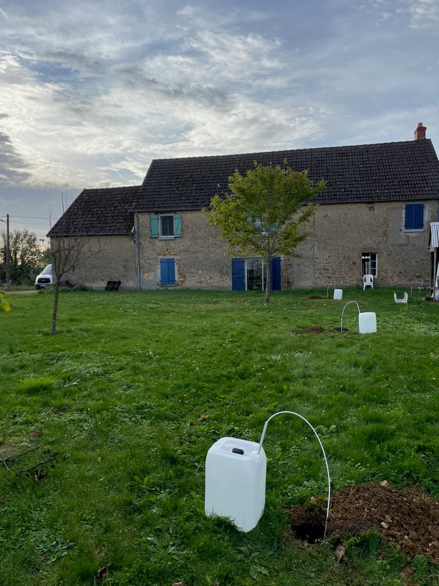 Test de perméabilité — Réhabilitation à Villequiers (18)